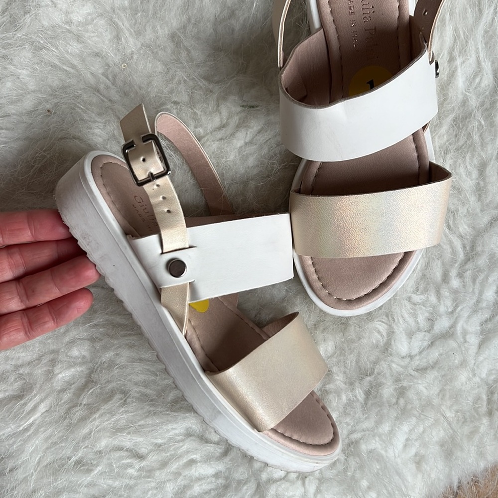 Girls Italian sandals